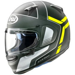 Casque ARAI Profile-V Tube Fluor Yellow taille L + Pinlock 120 clair