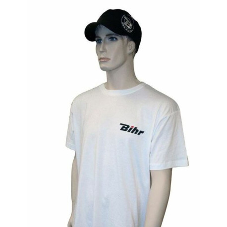 T-shirt BIHR Blanc 150g coton - taille S