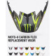 Visière BELL Moto-9 Flex Seven Bleu