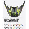 Visière BELL Moto-9 Flex Seven Bleu