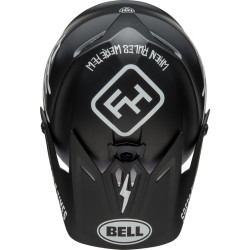 Visière BELL Moto-9 Youth Fasthouse Black/White