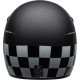 Casque BELL Moto-3 Fasthouse Checkers Matte/Gloss Black/White/Red taille S