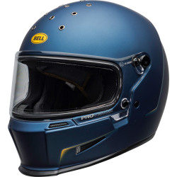 Casque BELL Eliminator Vanish Matte Blue/Yellow taille L