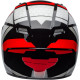 Casque BELL Qualifier Flare Gloss Black/Red taille M