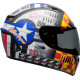 Casque BELL Qualifier DLX Mips Devil May Care Matte Grey taille XL