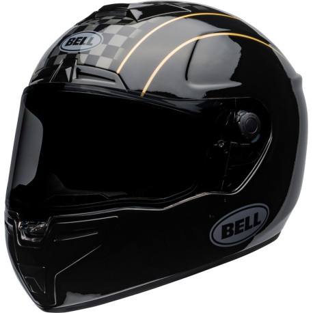 Casque BELL SRT Buster Gloss Black/Yellow/Grey taille L