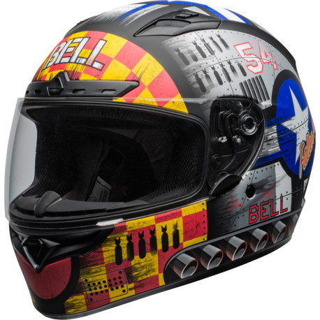 Casque BELL Qualifier DLX Mips Devil May Care Matte Grey taille M