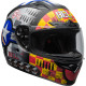 Casque BELL Qualifier DLX Mips Devil May Care Matte Grey taille L