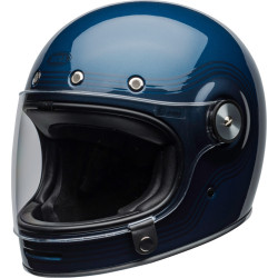 Casque BELL Bullitt DLX Flow Gloss Light Blue/Dark Blue taille S