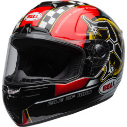 Casque BELL SRT Isle of Man 2020 Gloss Black/Red taille XXL