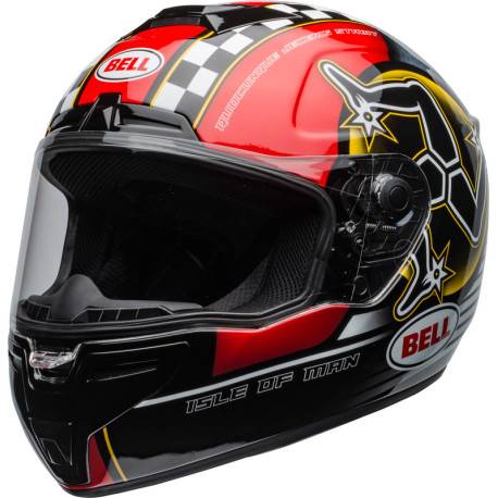 Casque BELL SRT Isle of Man 2020 Gloss Black/Red taille XXL