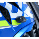 Tampons de protection R&G RACING Aero noir Suzuki GSX-R1000