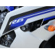 Tampons de protection R&G RACING Aero blanc Yamaha YZF-R6