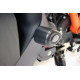 Tampons de protection R&G RACING Aero noir KTM RC8 1190/R/R Track