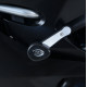 Tampons de protection R&G RACING Aero noir sans percage Yamaha YZF-R6