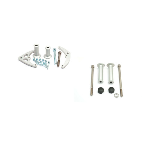 Kit fixation Crash-Pad LSL alu Kawasaki Z650