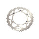 Couronne ART 48 dents acier anti-boue pas 520 type 210 argent