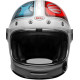 Casque BELL Bullitt DLX SE Baracuda Gloss White/Red/Blue taille S