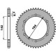 Couronne PBR 52 dents acier standard pas 428 type 4525