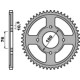 Couronne PBR 56 dents acier standard pas 428 type 803