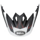 Visière BELL Mx 9 Blockade noir/blanc