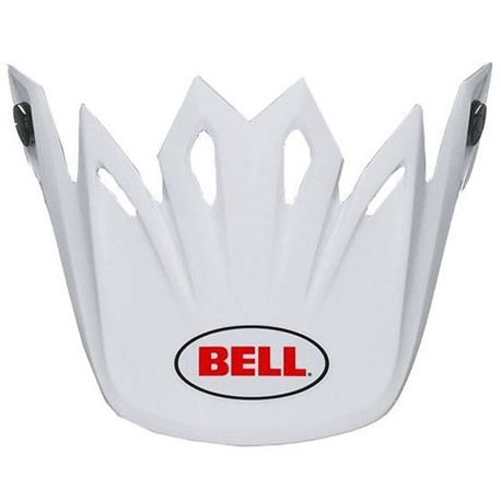 Visière Flex BELL Moto 9 Flex / Moto 9 blanc