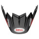 Visière Flex BELL Moto 9 Flex / Moto 9 Syndrome rouge