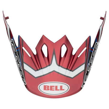 Visière BELL Moto 9 Flex / Moto 9 rouge