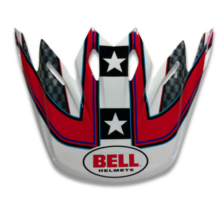 Visière BELL Moto-9/Moto-9 Flex Hurricane Red