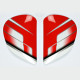 PLATINE ECRAN ARAI SAJ URBAN RED CASQUE INTEGRAL
