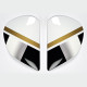 PLATINE ECRAN ARAI SAJ FLAG SERIES CASQUE INTEGRAL