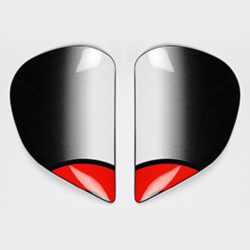 PLATINE ECRAN ARAI SAJ DNA BLACK CASQUE INTEGRAL