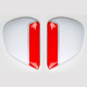 Platine écran ARAI VAS Triple White casque intégral