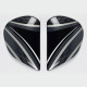 PLATINE ECRAN ARAI SAJ MAMOLA2015 BLACK CASQUE INTEGRAL