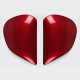 PLATINE ECRAN ARAI SAJ STREAK RED CASQUE INTEGRAL
