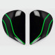 PLATINE ECRAN ARAI SAJ FIELD GREEN CASQUE INTEGRAL