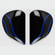 PLATINE ECRAN ARAI SAJ FIELD BLUE CASQUE INTEGRAL