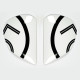 PLATINE ECRAN ARAI SAJ CONCEPT WHITE CASQUE INTEGRAL