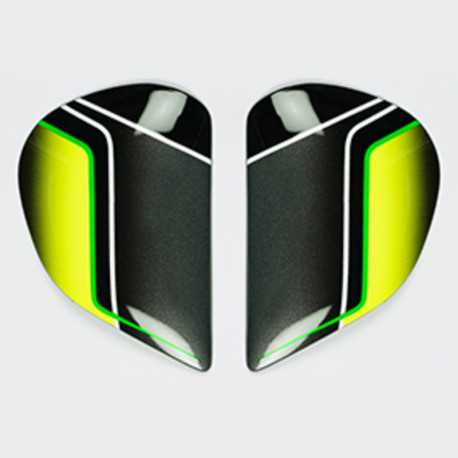 PLATINE ECRAN ARAI SAJ ELECTRIC GREEN CASQUE INTEGRAL
