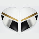 PLATINE ECRAN ARAI SAJ DARK CITIZEN CASQUE INTEGRAL