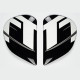 PLATINE ECRAN ARAI SAJ IOM 2013 CASQUE INTEGRAL