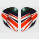 PLATINE ECRAN ARAI SAJ UNION JACK CASQUE INTEGRAL