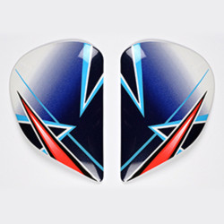 PLATINE ECRAN ARAI SAJ ASTEROID RED CASQUE INTEGRAL