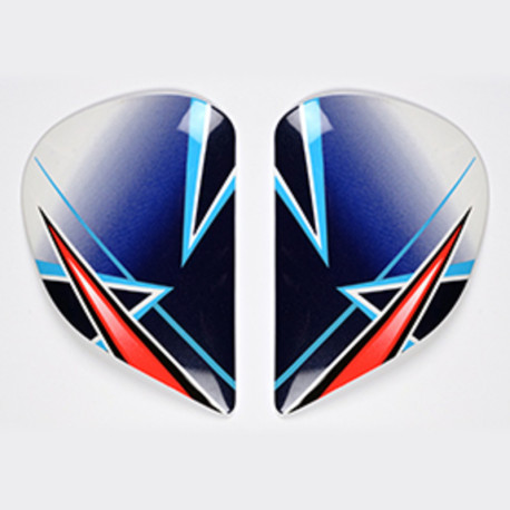 PLATINE ECRAN ARAI SAJ ASTEROID RED CASQUE INTEGRAL