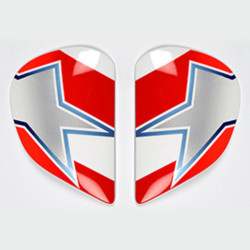 PLATINE ECRAN ARAI SAJ EDWARDS INDY CASQUE INTEGRAL