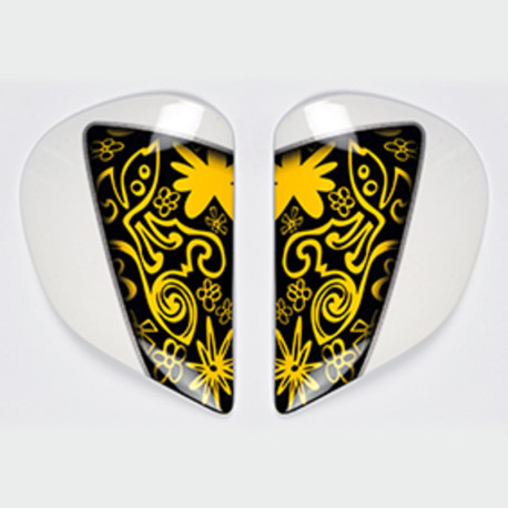 PLATINE ECRAN ARAI SAJ BRIGHT CASQUE INTEGRAL