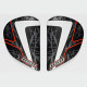 Platine écran ARAI Super AdSis J Sting red casque intégral