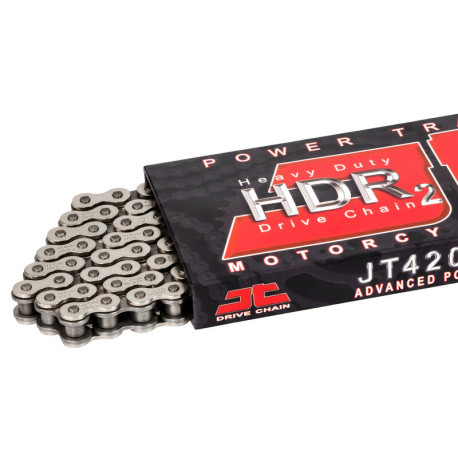 Chaîne de transmission JT DRIVE CHAIN 420 HDR acier 120 maillons