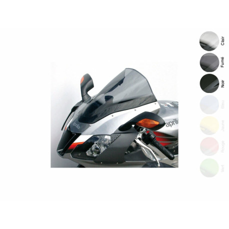 Bulle MRA Racing "R" noir Aprilia RSV1000/R/Factory