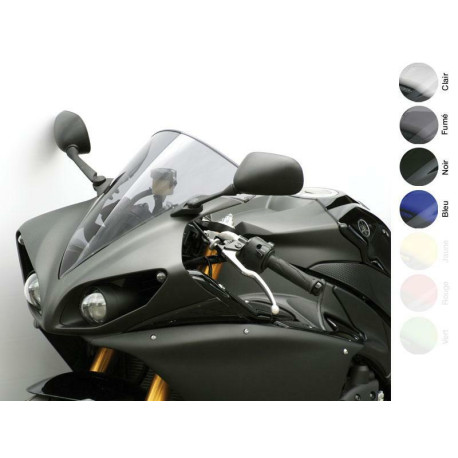 Bulle MRA type origine "O" noir Yamaha YZF-R1